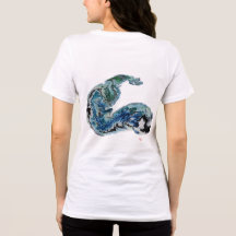 Dragon dans les Vagues – Énergie Océanique Abstrai