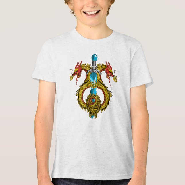 T-shirt En Tri-matière Dragon Emblem Blade (Recto)
