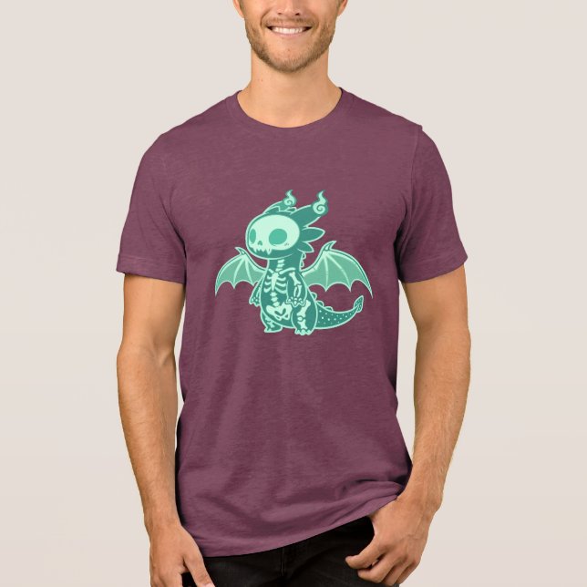 T-shirt En Tri-matière Dragon Ghost (Recto)