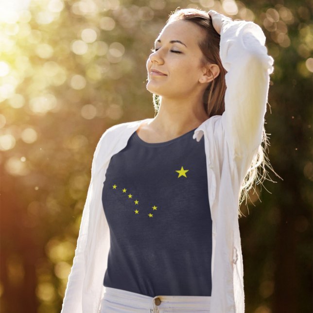 T-shirt En Tri-matière Drapeau de l'Alaska (Alaska Flag Style Tee)