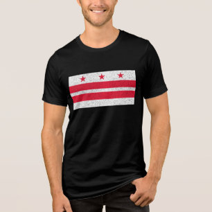 T-shirt En Tri-matière Drapeau Washington DC