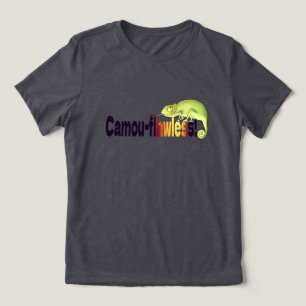 T-shirt En Tri-matière Drôle de Camou-flawless Pun de Caméléon