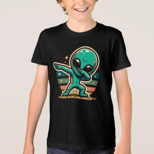 T-shirt En Tri-matière Drôle Extraterrestrial Alien Dabbing