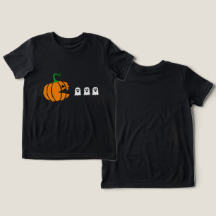 T-shirt En Tri-matière Drôle Halloween Citrouille manger Ghost, les cadea