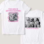 T-shirt En Tri-matière Drôle humour photo de bachelorette<br><div class="desc">Drôle humour photo de bachelorette</div>