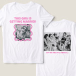 T-shirt En Tri-matière Drôle humour photo de bachelorette<br><div class="desc">Drôle humour photo de bachelorette</div>