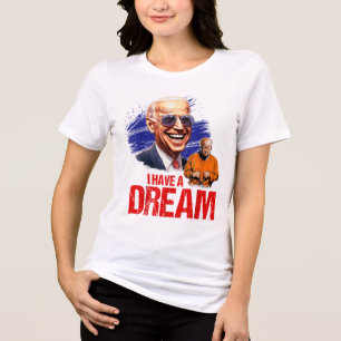 T-shirt En Tri-matière Drôle, J'Ai Un Rêve Qui Le Verrouille _1