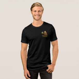T-shirt En Tri-matière Drôle Mème Médiéval Diable Dessin Halloween