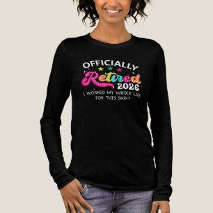 T-shirt En Tri-matière Drôle Retraité 2026 Retraite Collègues Hommes Femm