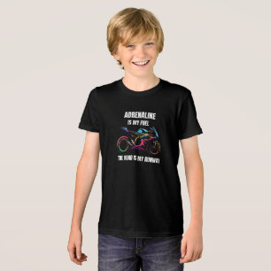 T-shirt En Tri-matière Drôle Sportbike Motivational Quote - Moto Gif