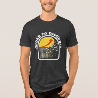 T-shirt En Tri-matière Du désordre à l'ordre, Cadeau pour un étudiant en 
