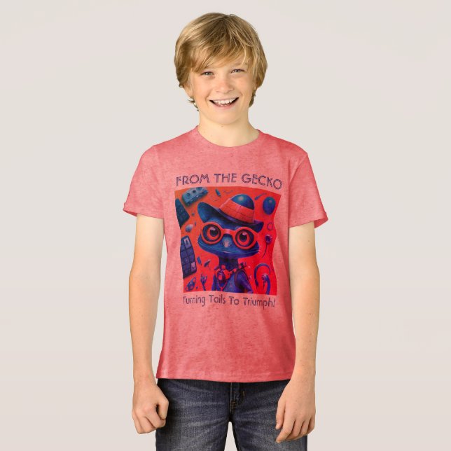 T-shirt En Tri-matière Du Gecko (Recto plein)