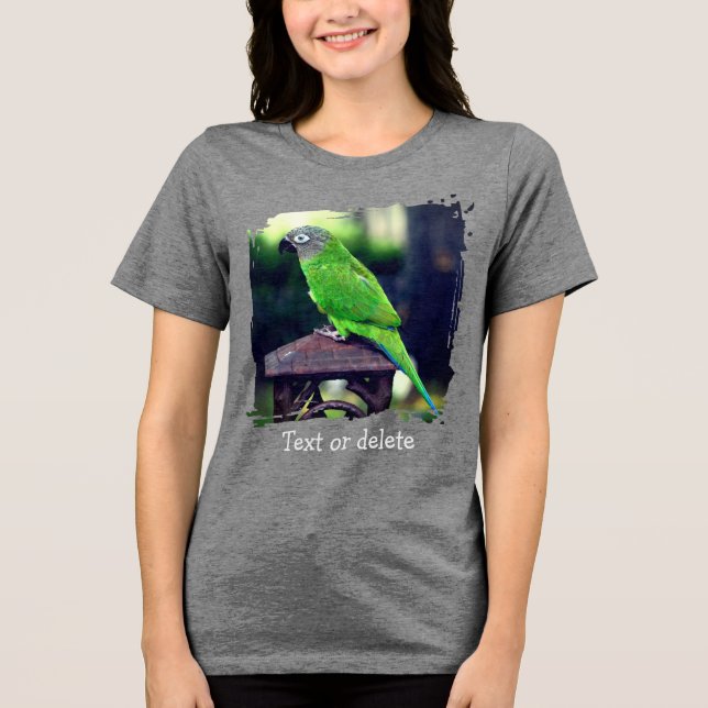 T-shirt En Tri-matière Dusky Headed Conure Parrot Personalized (Recto)