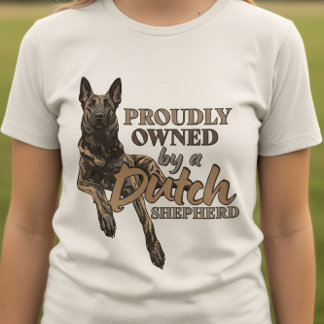 T-shirt En Tri-matière Dutch Shepherd -Hollandse Herdershond