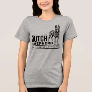 T-shirt En Tri-matière Dutch Shepherd -Hollandse Herdershond