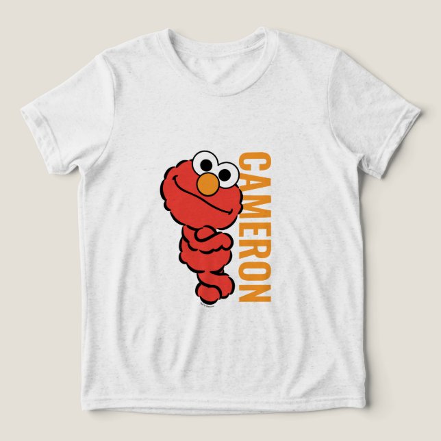 T-shirt En Tri-matière E est pour Elmo (Design Recto)