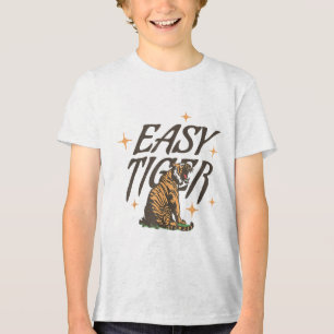 T-shirt En Tri-matière Easy Tiger Joke Sarcastic Funny _1