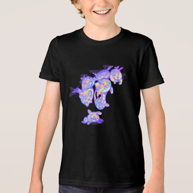 T-shirt En Tri-matière Échantillons bubbles (Recto)