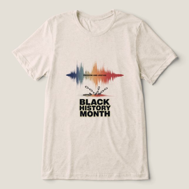 T-shirt En Tri-matière Échos de la liberté (Design Recto)