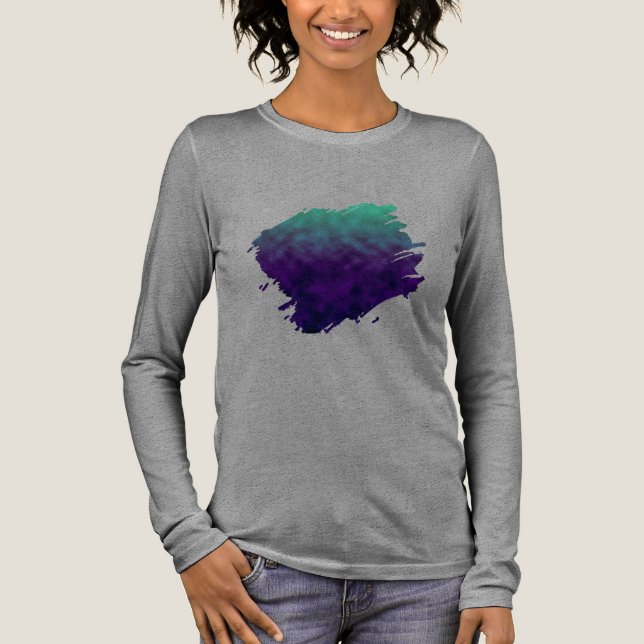 T-shirt En Tri-matière Échos de la marée d'améthyste (Recto)