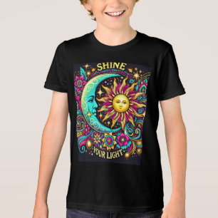 T-SHIRT  EN TRI-MATIÈRE "ÉCLAIREZ ALEXANDRIA VOTRE LUMIÈRE"