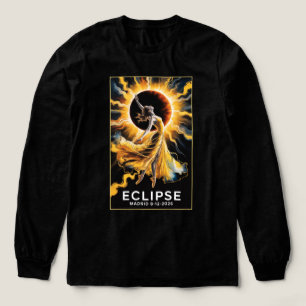 T-shirt En Tri-matière Éclipse solaire totale 12 août 2026 Madrid Espagne