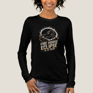T-shirt En Tri-matière Éclipse solaire totale Anniversaire Cheval de Feu