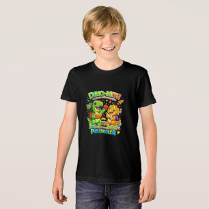 T-shirt En Tri-matière Écolier Dino-Mite Mignon Dinosaure Retour à l'écol