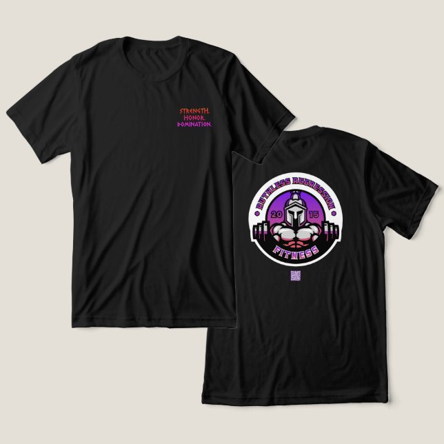 T-shirt En Tri-matière Edition limitée RA Fitness Hommes Miami Vice Tee (Design Recto & Verso)