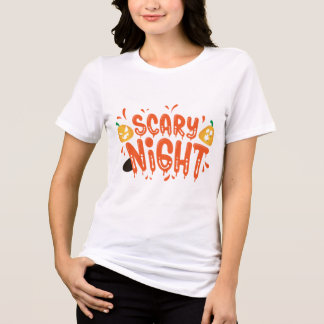 T-shirt En Tri-matière Éffrayant