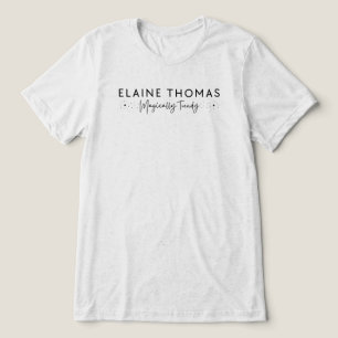 T-shirt En Tri-matière ELAINE THOMAS Baguette Magiquement tendance Sparkl