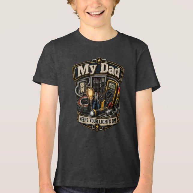 T-shirt En Tri-matière Électricien (2) (Recto)