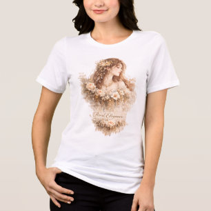 T-shirt En Tri-matière Élégance Florale