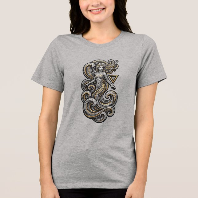 T-shirt En Tri-matière Elemento Agua (Recto)