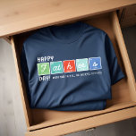 T-shirt En Tri-matière Éléments de tableau périodique Bonne Fête des père<br><div class="desc">Célébrez la Fête des pères de façon scientifique avec notre ingénieux T-shirt de table périodique! Conçu avec les éléments de la table périodique, le mot "Père" occupe le devant de la scène, ce qui en fait le cadeau parfait et ludique pour les papas géniaux là-bas ! Notre design présente Happy...</div>