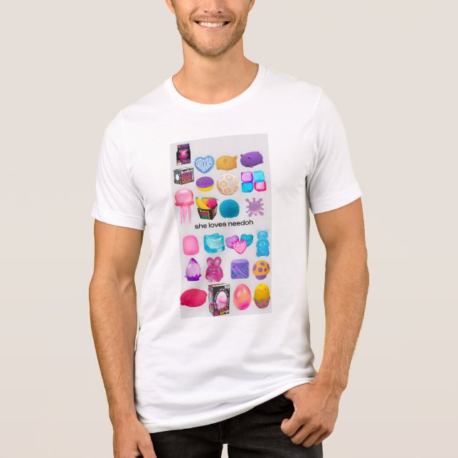 T-shirt En Tri-matière Elle aime NeeDoh (Recto)