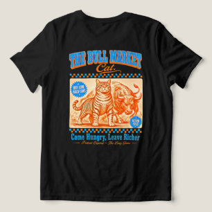 T-shirt En Tri-matière Elle Joue La Partie Longue Marché Haussier Chat