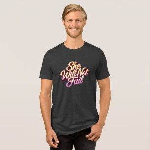 T-shirt En Tri-matière Elle n'échouera pas