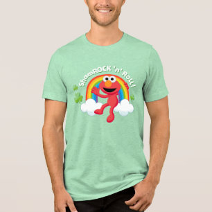 T-shirt En Tri-matière Elmo Arc en arc-en-ciel shamrock 'n'