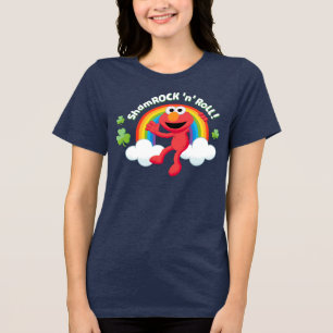 T-shirt En Tri-matière Elmo Arc en arc-en-ciel shamrock 'n'