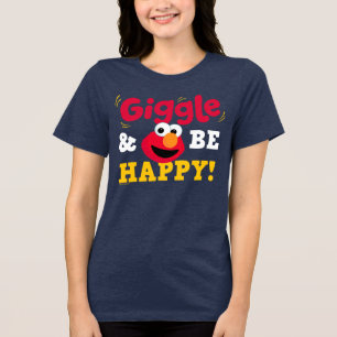 T-shirt En Tri-matière Elmo Rire et être Heureux