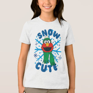 T-shirt En Tri-matière Elmo Snow Cute