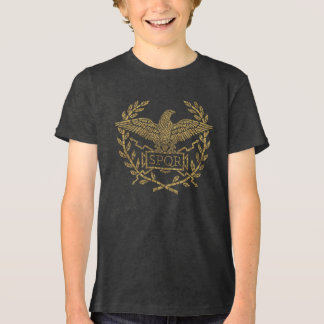 T-shirt En Tri-matière Emblème de mosaïque d'aigle de l'Empire romain