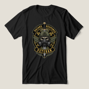 T-shirt En Tri-matière Emblème vétéran CBRN des opérations de défense d'u