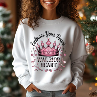 T-shirt En Tri-matière Embrace Your Power Warrior Heart T-ShirT-Shirt