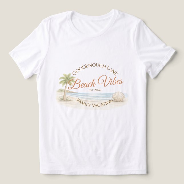 T-shirt En Tri-matière Emmène-moi à la plage (Design Recto)
