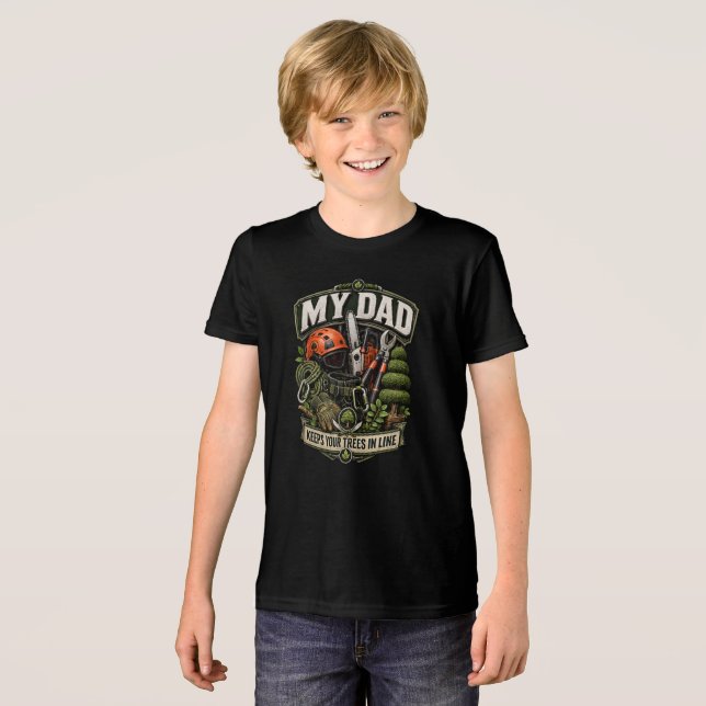 T-shirt En Tri-matière Émondeur d'arbres, etc. (Recto plein)