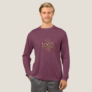T-shirt En Tri-matière Employé promotionnel minimal élégant de Bourgogne 