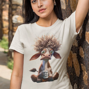 T-shirt En Tri-matière En attendant que le café entre en scène