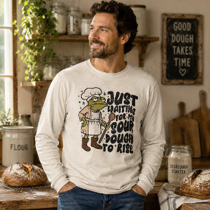 T-shirt En Tri-matière En attente de la levée de mon pain au levain Greno